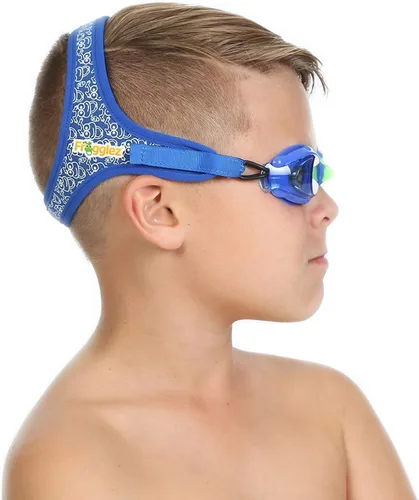 Frogglez - Gafas de natación antivaho para niños menores de 10 años (de 3 a 10 años) recomendadas por instructores de natación; correa de primera