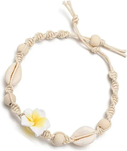 Miniatura 3 de Bayetss - Pulseras de tobillo con diseño de concha marina y cuentas de concha para el tobillo y la pulsera para mujer