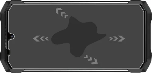 Miniatura 5 de Mr.Shield [Paquete de 3] Protector de pantalla para Doogee S98 Pro/Doogee S98 [vidrio templado] [Vidrio japonés con dureza 9H] Protector de pantalla