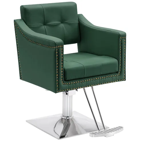 Miniatura 14 de BarberPub Silla de salón para estilista, silla de peluquería hidráulica, equipo de spa de belleza 8813 (ajuste de altura del asiento de 6 pulgadas)