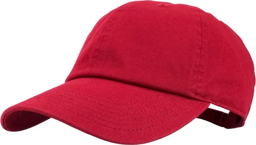 Miniatura 58 de Gelante Gorras de béisbol 100% algodón liso en blanco tamaño ajustable al por mayor a granel de 12