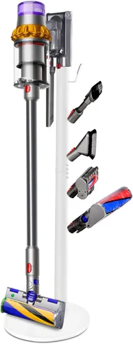 Miniatura 6 de XIGOO Soporte de vacío independiente compatible con V15 Detect, V11 V10 V8 V7 V6 Aspiradoras inalámbricas, estación de acoplamiento de suelo, Blanco