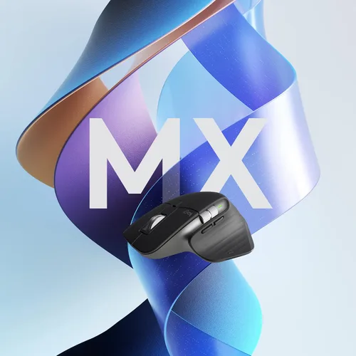 Miniatura 8 de Logitech Ratón Inalámbrico de Rendimiento MX Master 3S - Grafito Con Receptor Bolt