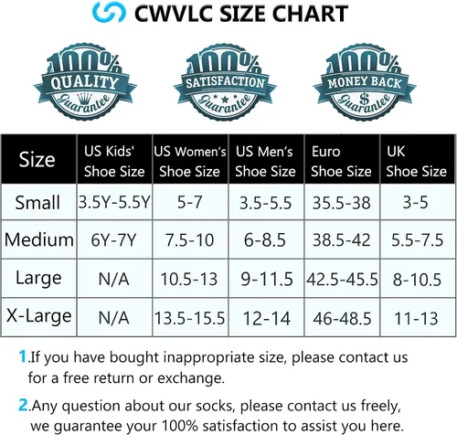 Miniatura 2 de CWVLC Paquete múltiple de calcetines deportivos de compresión acolchados unisex