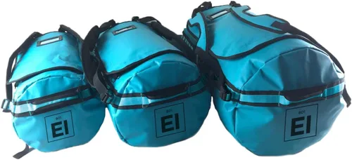 Miniatura 6 de Element Equipment Trailhead Bolsa de lona con correas de hombro de tela impermeable, Color verde azulado., Large 85 Liters