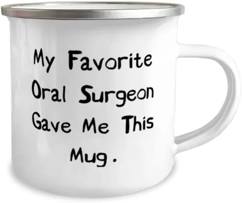 Miniatura 2 de Beautiful Oral surgeon Gifts, My Favorite Oral Surgeon Gave Me This Mug, Motivational 12oz Camper Mug For Friends, From Friends, Dental, Teeth