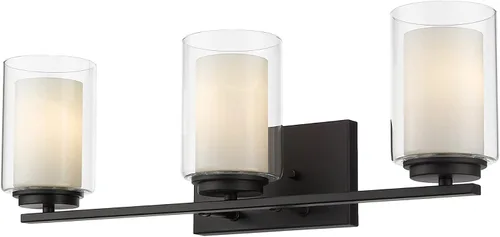 Miniatura 5 de Z-Lite 426-3V-OB - Vanidad de 3 luces, bronce antiguo