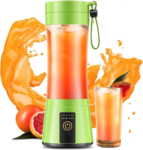 Miniatura 11 de 12 Oz Cordless Portable Personal Size Blender - Mini Blender Make Smoothies and Shakes, Cordless Lightweight Rechargeable, Freshly Squeezed in