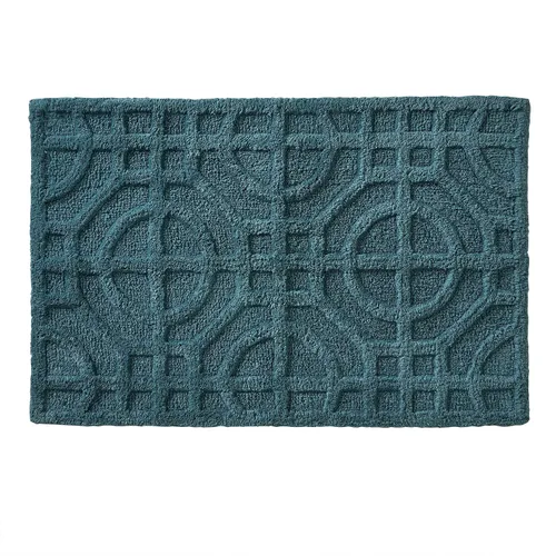 SKL Home Vern Yip - Alfombra de faroles florales, color aguamarina