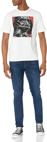 Miniatura 5 de Tienda Essentials Disney Marvel Star Wars - Camisetas de cuello redondo para hombre ajuste regular paquete de 2