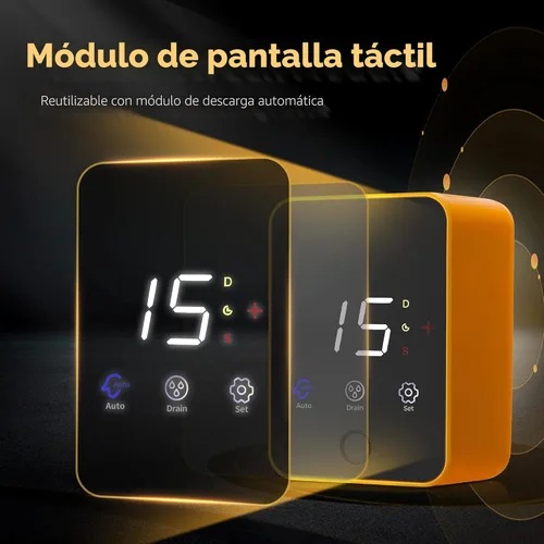 Miniatura 4 de iSpring WSP50ARB - Filtro de agua de sedimentos giratorio, reutilizable con módulo de descarga automática de pantalla táctil y raspador de carcasa
