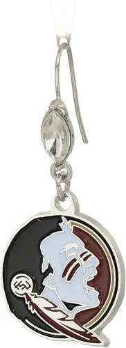 Miniatura 16 de Siskiyou Sports Pendientes colgantes de cristal de la NCAA