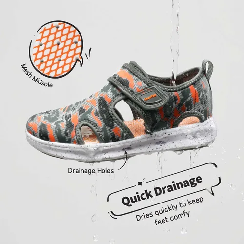 Miniatura 2 de DREAM PAIRS Sandalias para niños y niñas, zapatos de agua con punta cerrada, zapatos de agua de secado rápido para niños pequeñosgrandes