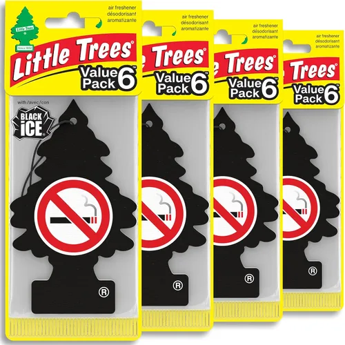 Miniatura 46 de Little Trees - Ambientador de árbol colgante que proporciona un aroma de larga duración para tu hogar o tu auto. Aroma Bayside Breeze, 24