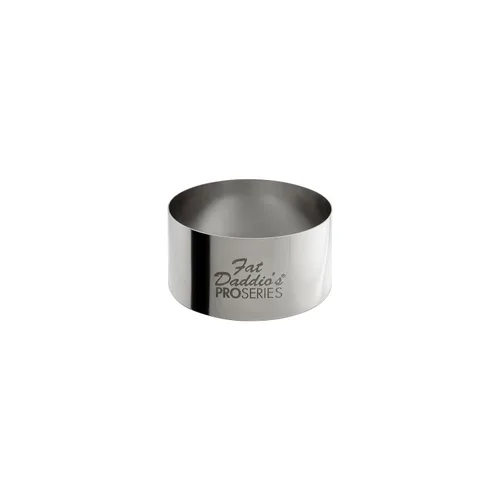 Miniatura 31 de Fat Daddio's Anillo redondo de acero inoxidable para pasteles y pastelería, 2 x 0.75 pulgadas