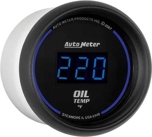 Miniatura 2 de Auto Meter 6948 Cobalt Digital 2-1/16" 0-340 F Medidor de temperatura de aceite