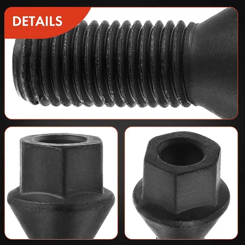 Miniatura 8 de A-Premium Juego de 5 tornillos de repuesto para BMW E81 E87 E88 E82 E21 E30 E36 E46 E90 E93 E92 E91 E12 E28 E34 E39 E65 E66