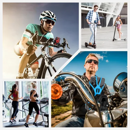 Miniatura 6 de TruActive Soporte Premium para Teléfono de Bicicleta Soporte Universal para Teléfono Celular para Teléfonos de 4"-7" Incluye 6 Bandas