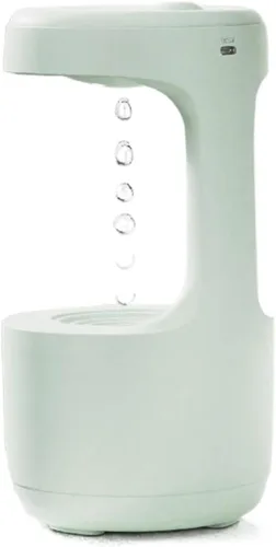 Miniatura 6 de Baddie Humidificador antigravedad con reloj de gota de agua Difusor de aroma de reflujo de gran capacidad Oficina Dormitorio Silencio niebla pesada