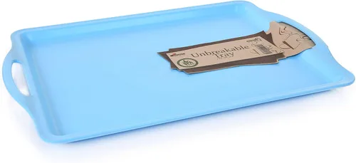 Miniatura 15 de Mintra Home Bandeja de servir duradera (1 unidad, verde) – Plato con asa de 14 pulgadas 'verde