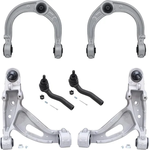 Miniatura 50 de Detroit Axle - Kit de brazos de control de extremo delantero 4WD para Ford 04-08 F-150, 06-08 Lincoln Mark LT, 4 extremos de barra de acoplamiento
