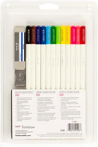 Miniatura 3 de TOMBOW 51528 Irojiten Juego para colorear, colores vibrantes.