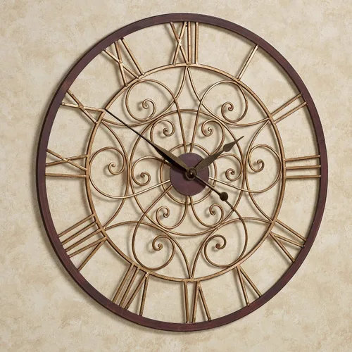 Miniatura 3 de Touch of Class Ralston - Reloj de pared, color dorado, talla única