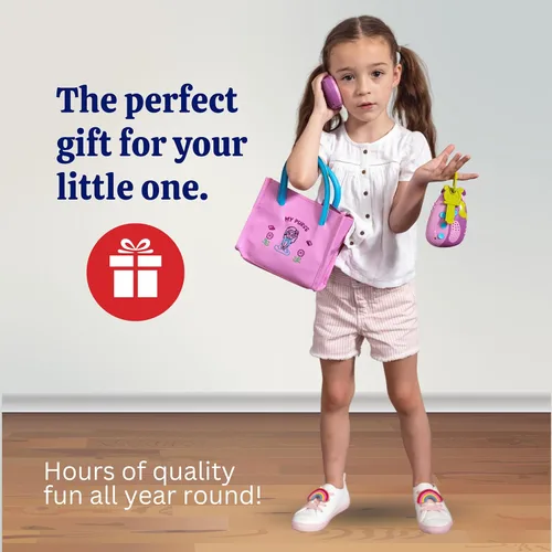 Miniatura 5 de Dress-Up-America Bolso para Niños Pequeños - Bolso de Juego de Simulación para Niños - Juguetes de Juego de Simulación para Niñas Pequeñas Edades