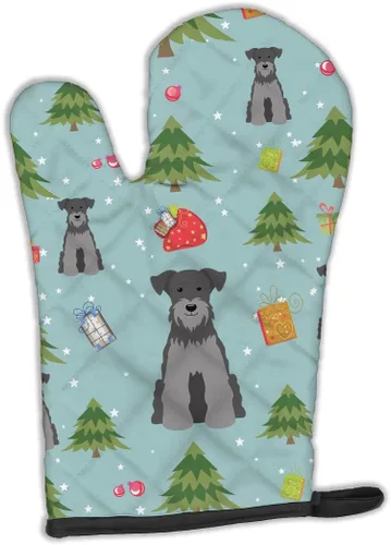Miniatura 136 de Caroline's Treasures BB2732OVMT Dog House Collection Border Collie - Guante de horno grueso resistente al calor para sartenes calientes y horno