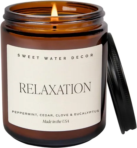 Miniatura 17 de Sweet Water Decor - Vela aromática de soja con aroma a café fresco - Aromas de crema de caramelo, café con leche moca y café Kona para el hogar