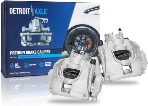 Miniatura 130 de Detroit Axle - Pinza de freno trasera izquierda para Chevrolet Equinox Captiva Sport GMC Terrain Saturn Vue Pontiac Torrent Pinza de freno lateral