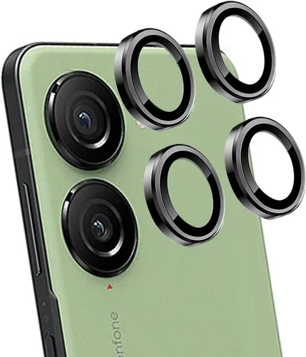 Miniatura 2 de [Paquete de 2 protectores de lente de cámara para Asus ZenFone 10, resistentes a los arañazos y claridad HD, ultrafina, cubierta de lente de metal