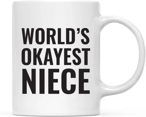 Miniatura 37 de Andaz Press Taza de café de 11 onzas, regalo de broma para la niñera más buena del mundo, 1 paquete