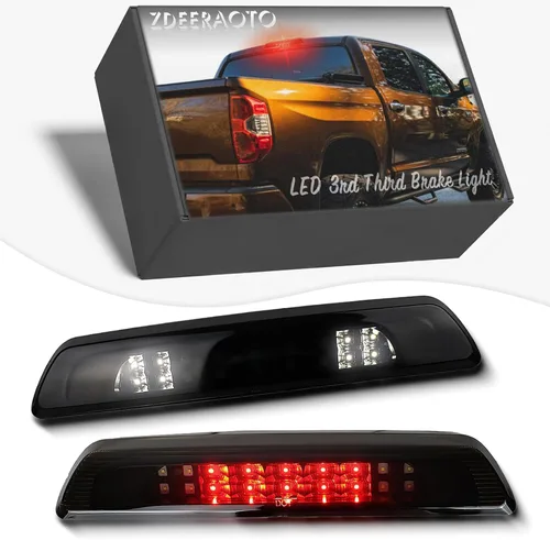 Lente Ahumada LED Tercera Luz de Freno de Repuesto para Toyota Tundra 2007-2020 Camionetas Pickup, Luz de Carga del Techo Centro Lámpara de Parada
