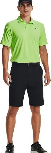Miniatura 3 de Under Armour Polo para hombre Nylon y Mezcla de Elastano (as1, Alpha, L, Regular, Quirky LimePitch Grey 752), Lima