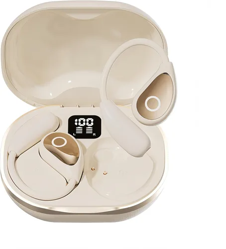 Auriculares Bluetooth para hombres y mujeres, auriculares inalámbricos con pantalla LED, auriculares sobre la oreja, reproducción de 36 horas, 0.559