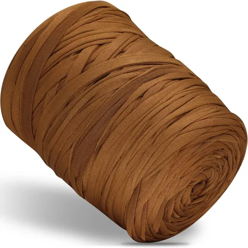 Miniatura 40 de 400g de hilo de tela elástica para tejer con ganchillo para DIY, 119 metros de hilo de espagueti grueso para tejer para proyectos de bolso, cesta
