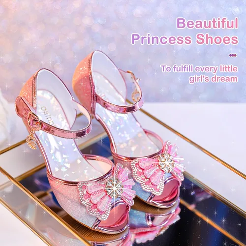 Miniatura 3 de Osinnme - Sandalias de boda para niña pequeña y grande