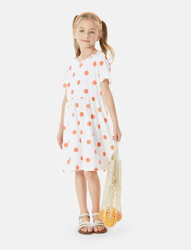 Miniatura 5 de PATPAT Toddler Girl's Floral Skater Multipack Dresses Casual Summer Short Sleeve and Fall Long Sleeve Dress Set 2-7 Years