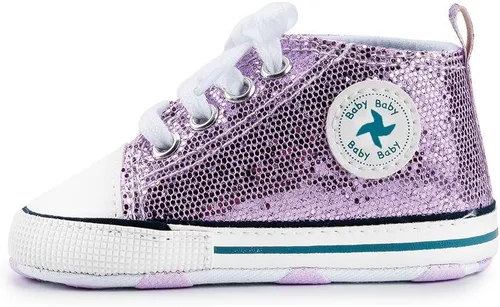 Miniatura 155 de Zapatos deportivos de lona de lona para bebés y niñas, suela antideslizante suave, suela antideslizante
