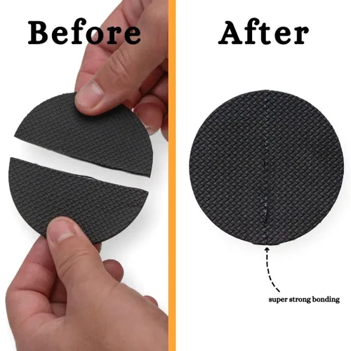Miniatura 5 de Adhesivo de reparación de neopreno Queen (0.53 oz) – Adhesivo de contacto de unión rápida para reparaciones de neopreno rápidas y duraderas