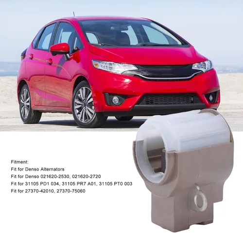 Miniatura 2 de Kit de reparación de portaescobillas de alternador, soporte de cepillo de repuesto con cepillos para alternadores Denso, compatible con Honda Toyota