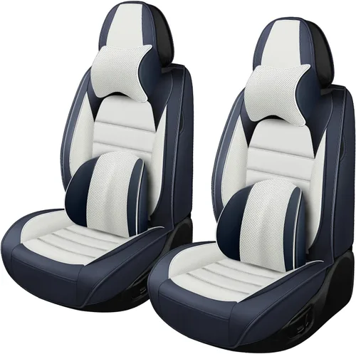 Miniatura 15 de Juego completo de fundas de asiento de automóvil para GMC Sierra 1500/2500/3500 Denali SLT AT4 AT4X Base Fundas de asientos 2008-2025, Protectores