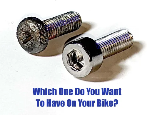 Miniatura 3 de Tornillos o pernos de carbohidratos Keihin CV • Harley Softails Sportsters Dynas Glides Road Kings