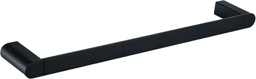 Miniatura 12 de RANDOM Toallero negro mate para baño y cocina de 9 pulgadas, soporte de toalla de mano SUS304, toallero de acero inoxidable, barra de toalla