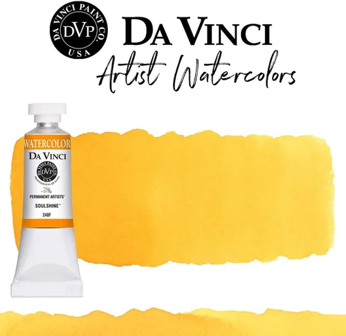 Miniatura 186 de DA VINCI PAINTS Pintura Acuarela Profesional para Artistas, Alizarin Crimson (Quinacridone), 37ml Índigo