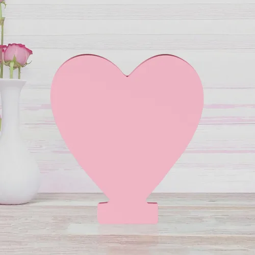 Letras de madera rosa de 4 pulgadas, letras de madera sin terminar para decoración de pared, letras decorativas de pie en rodajas, decoración de