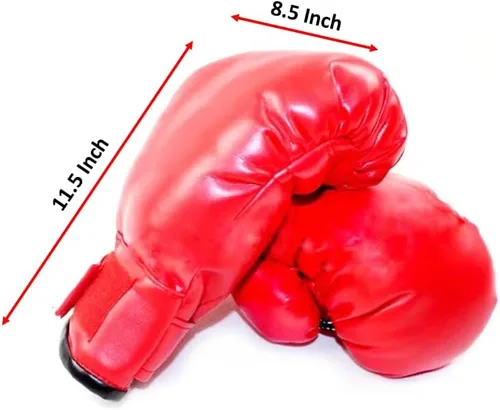 Miniatura 2 de OYSTERBOY Guantes de boxeo para adultos, guantes de boxeo, guantes profesionales de piel sintética a prueba de golpes, guantes de entrenamiento