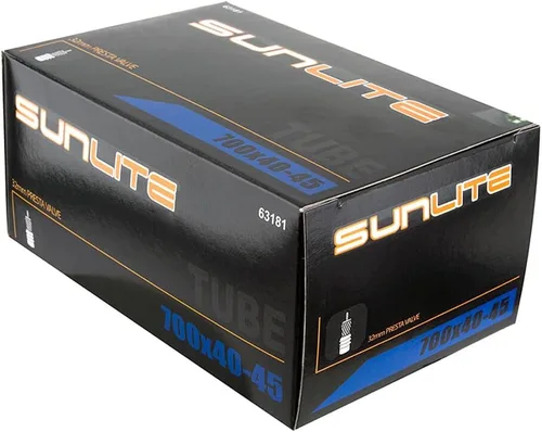 Miniatura 23 de Sunlite Tubos de bicicleta de válvula Presta estándar