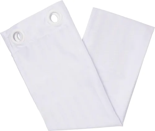 Medline Cortina de ducha de banco de transferencia, tamaño estándar, lavable a máquina, color blanco, para personas mayores, ancianos,